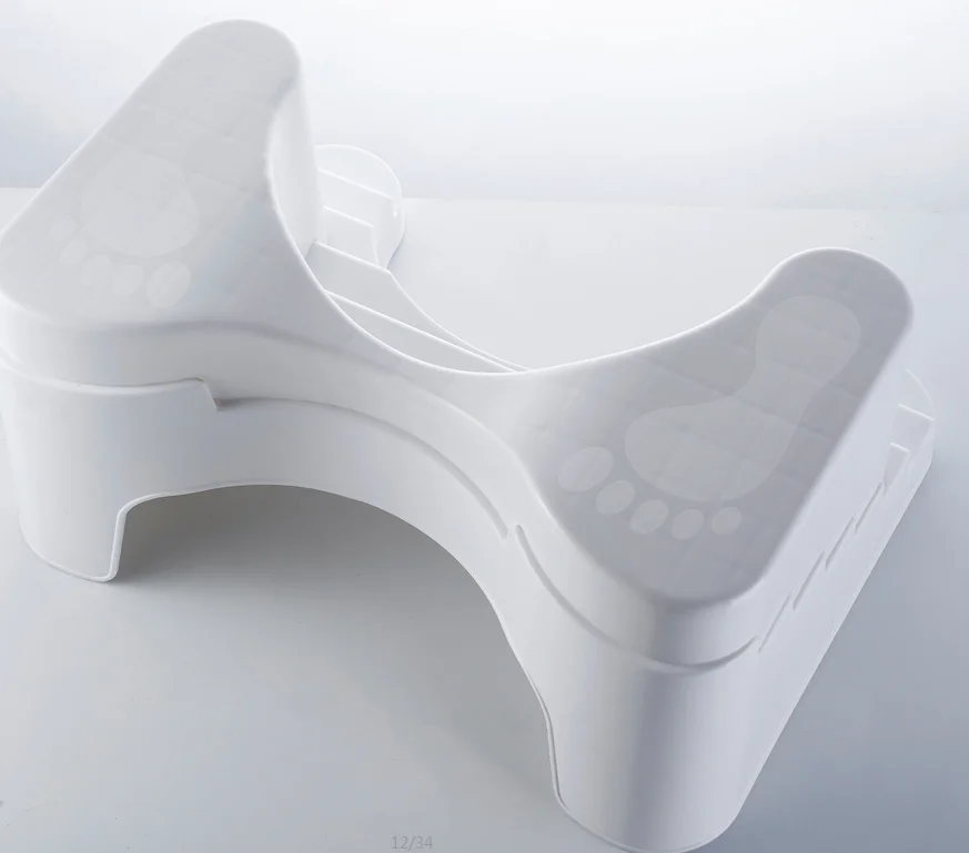 Deluxe durable bathroom  squat step stool for kids toilet stool