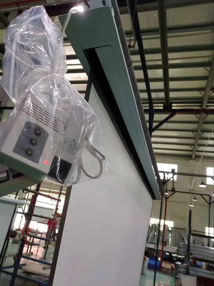 motorized in ceiling projection screen