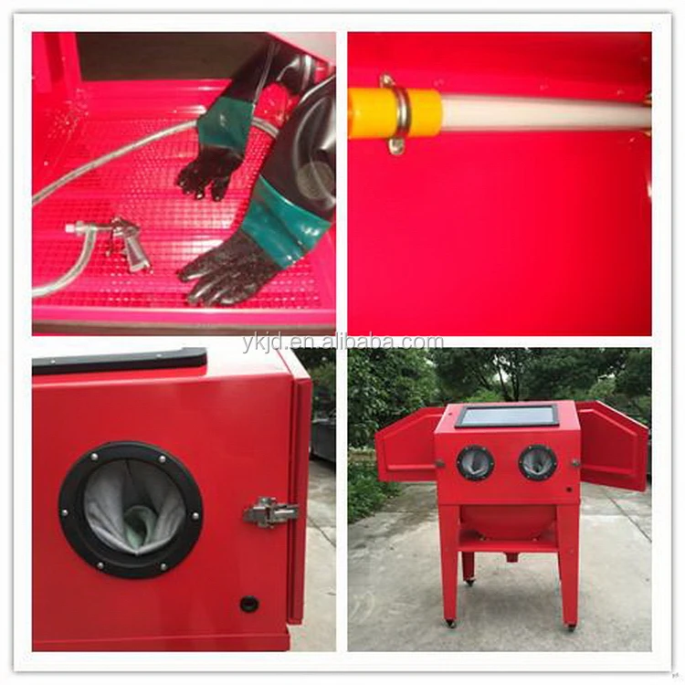 Низкая цена, машина для мокрой пескоструйной обработки, 350 л, стоматологическая лабораторная пескоструйная машина, стальная пескоструйная обработка