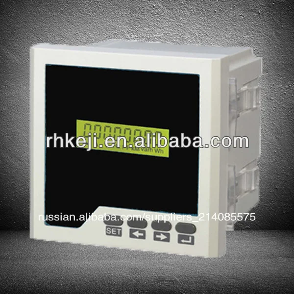 Singel фазы частоты цифровой панелью cos все электрические измерения метр rh-d3