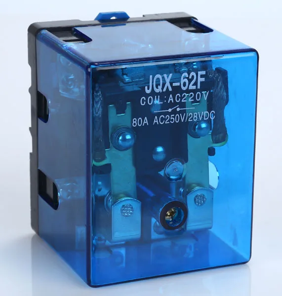 jqx-62f power relay 2z 120a ac250v 28v dc industrial automation relay