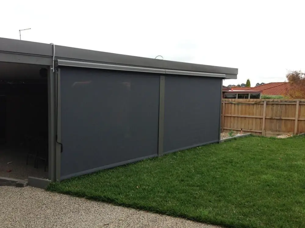 5 Years Warranty Ziptrak Waterproof Roller Blinds with Zip Track System for outdoor