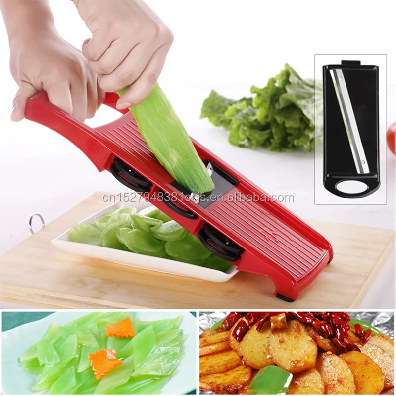 
Multi-function Plastic Slicer Upgraded 7 Blades Mandoline Slicer Manual Vegetable Slicer Salad Maker Potato Onion Carrot Cutter 
