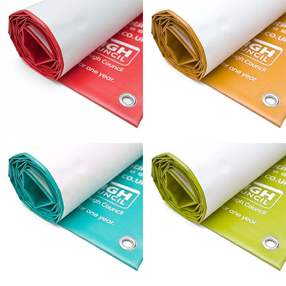 Custom Commercial Trade Show Advertising Outdoor PVC Vinyl Banners  13 oz