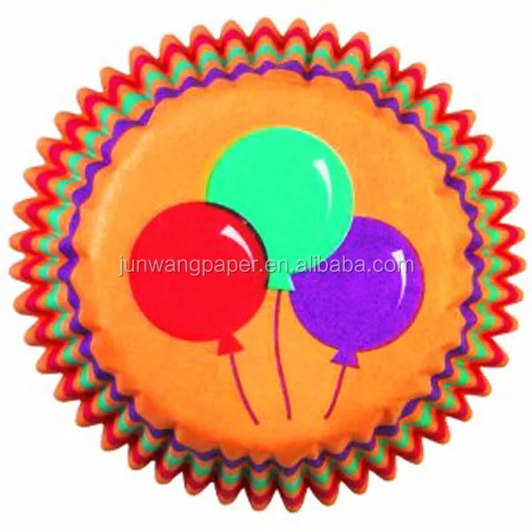 Beautiful paper cup cake cases