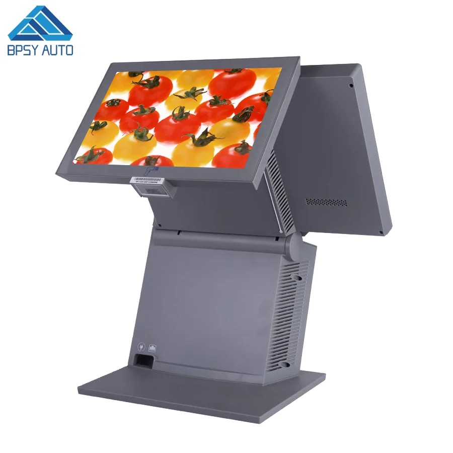 15Inch All In One POS Terminal NFC POS Machine with 58mm Printer QR Barcode Scanner and NFC Reader