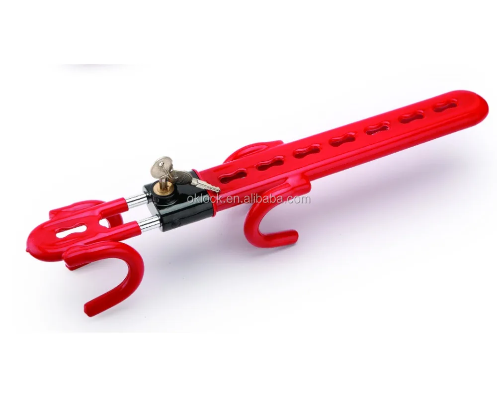 Замок рулевого управления с двойной трубой для автомобиля