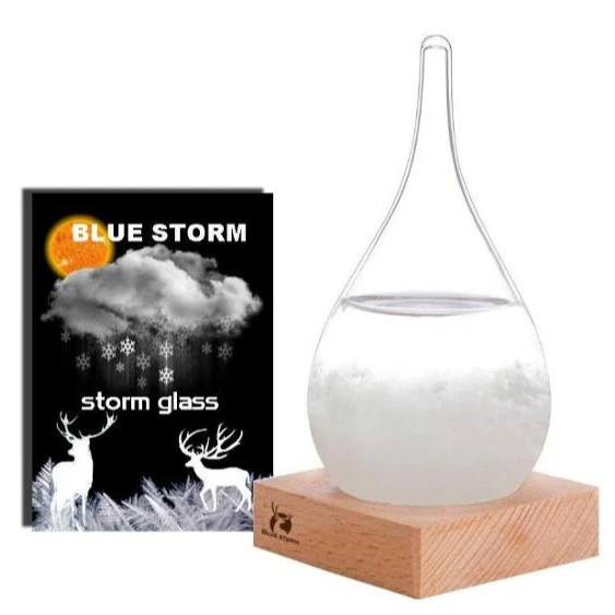 Amazon Hot Deals Weather Predictor Storm Glass Barometer forecast bottle with different size
