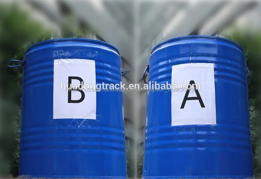 два компонента полиуретановых клей для беговая дорожка