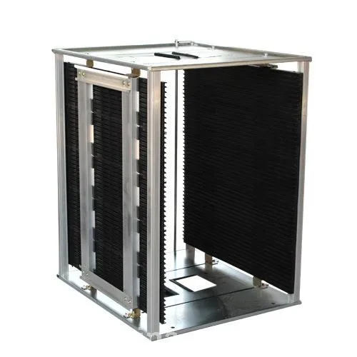 ESD Antistatic PCB Magazine Rack Adjustable Rack For SMT PCB Board