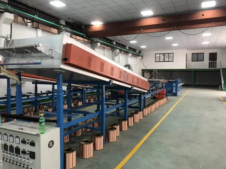 Copper Wire Offline Annealer and Tinning Machine