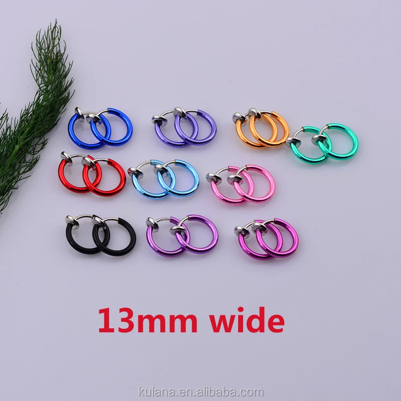 New Arrival Medical Nose Hoop Nose Rings Fake Wholesale Body Jewelry Where Can You Buy Fake Nose Piercings