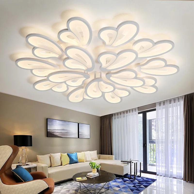 Creative butterfly model LED ceiling light acrylic home ceiling lighting for living room