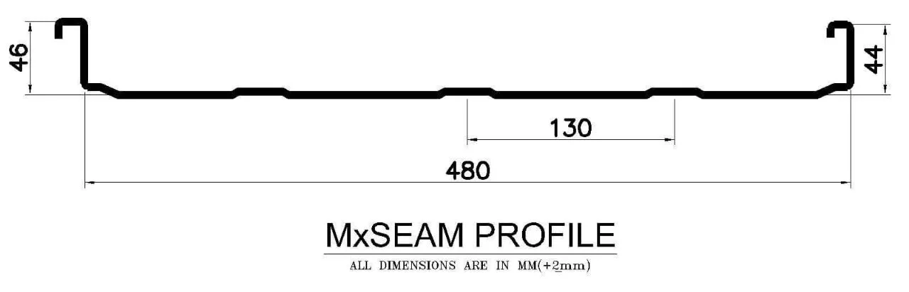 Metal Roof Standing Seam Roof Panel Roll Forming Machine