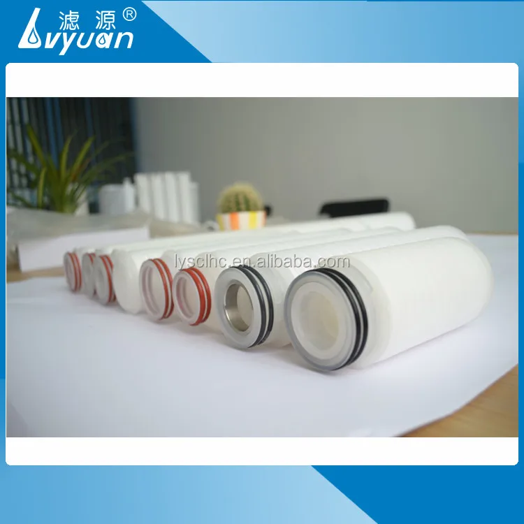 China OEM size & microns pp filtration membrane/10 inch Pleated PP filtration filter