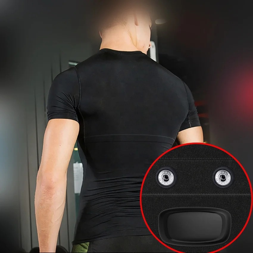 Customized OEM high quality Smart Sports heart rate monitor T-Shirt (HRM sensor not included)