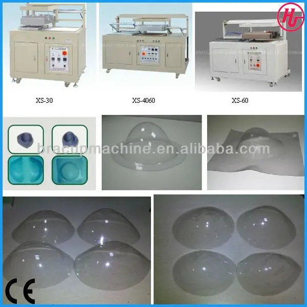 XS-4060 Plastic Shots Vacuum Forming Machine For Bra Cups
