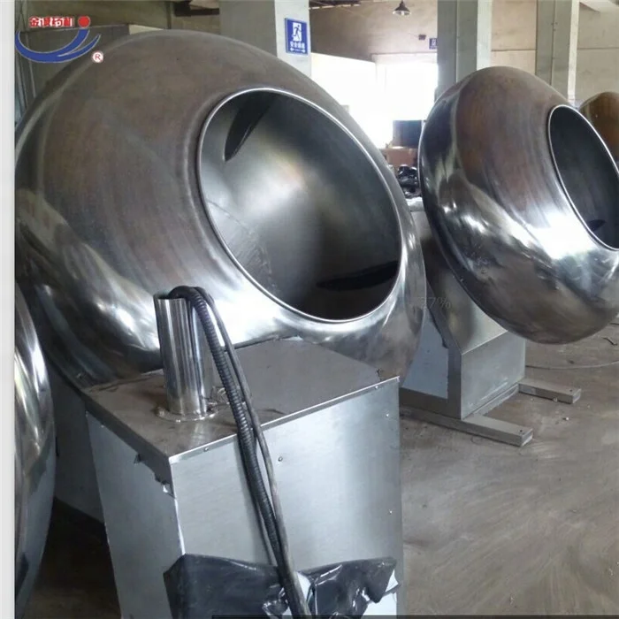 Tablet pill sugar coating machine wide output range industrial commercial