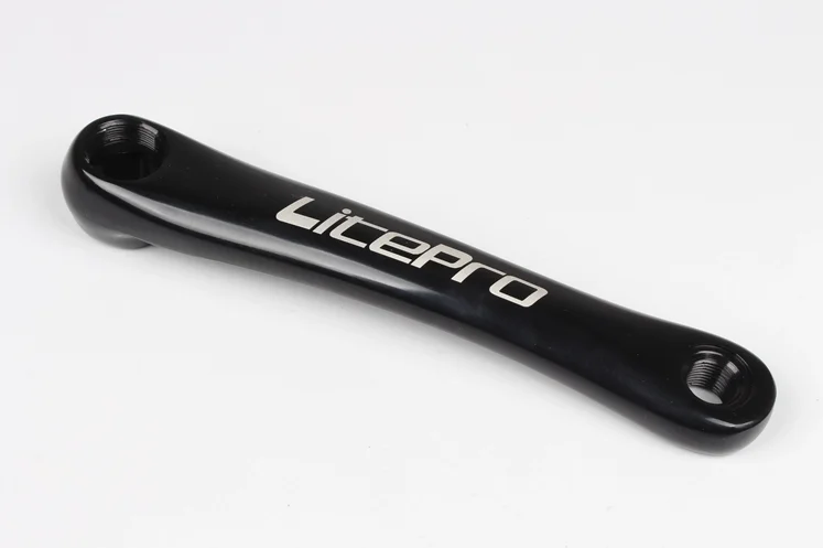 Litepro Bike Crank Folding Road Bike Crankset 170mm Crank Arm Square Crankset BCD Bike Parts Black, Red, Silver[free shipping]