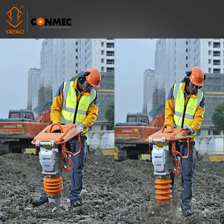 CONMEC superior quality soil tamping rammer CR70H with German made bellow