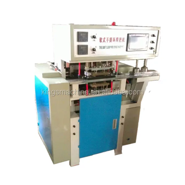 
Handle Bag Making Machine Polythene Plastic Bags 