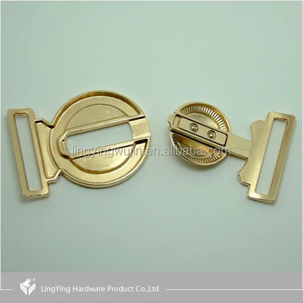 Latest Design Made in China Shishi LINGYING Central Circular Hole Clamp Belt Buckle