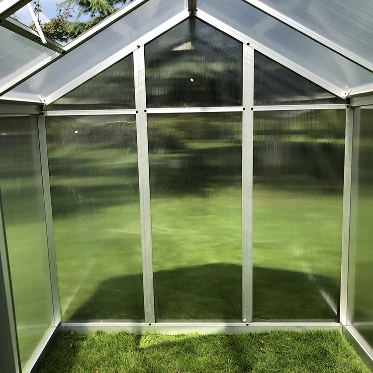 Hydroponic growing systems aluminum film greenhouse for sale