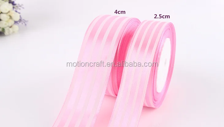 wholesale 2.5cm custom logo printed polyester satin ribbon good quality cheap price