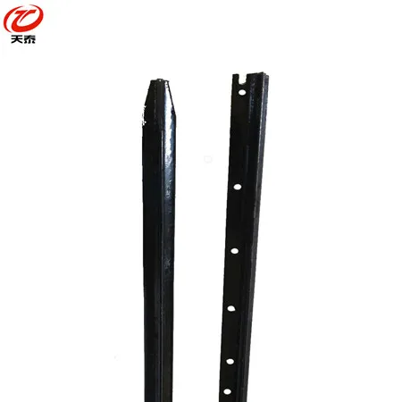 1.86kg/m New Zealand black steel Y fence post