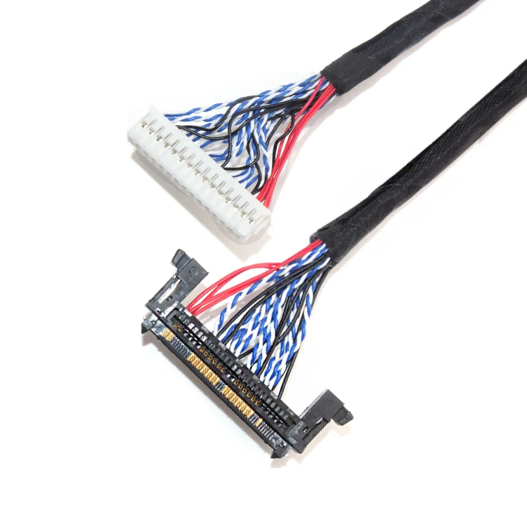 Sino Media 60Pin Lvds Ttl 4 41 51 Pin Lcd Connector Lvds Cable To Vga Converter Board Android Lvds Interface For Bmw