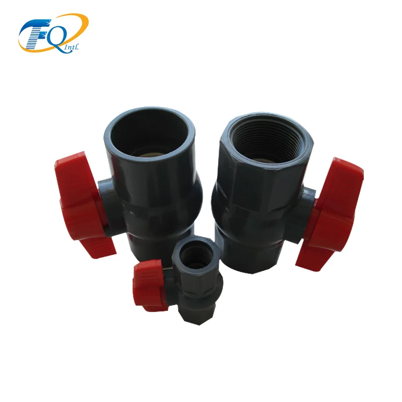 PVC plastic ball valve, dn50 pvc valve pvc ball valve, ball valve
