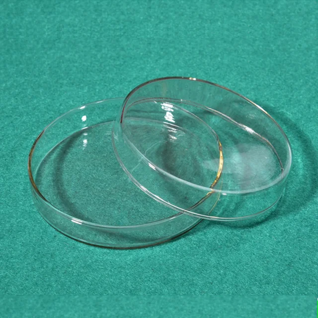 60mm Lab Glassware Round Boro 3.3 Pyrex Glass Petri Dish