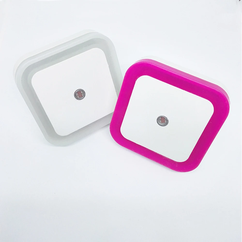 LED Motion Sensor Toilet EU Plug Night Light Sleep Lamp For Baby