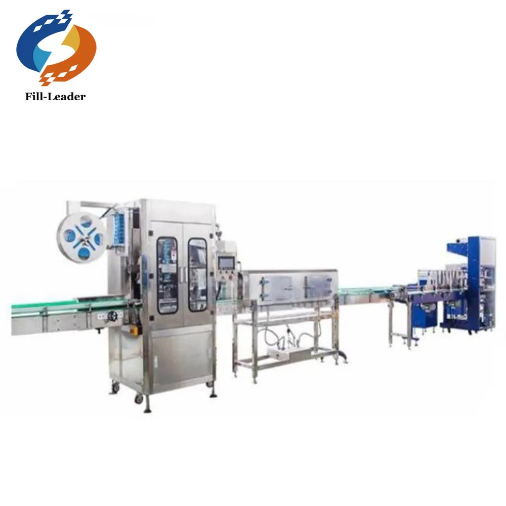 Factory price automatic plastic bottle sleeve labeling machine