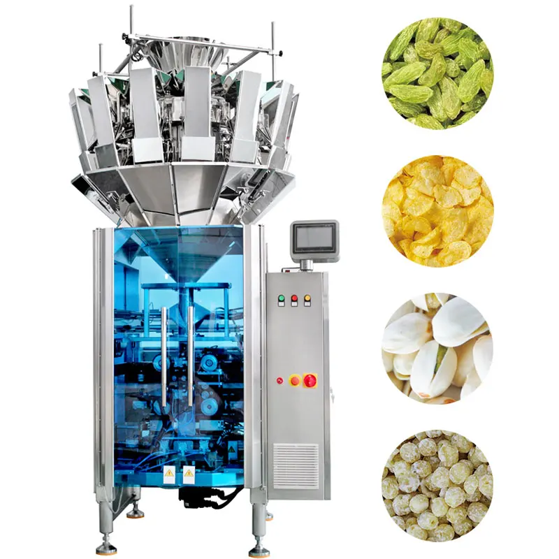 vertical packaging machine for balloon lentils legume processing machinery VFFS