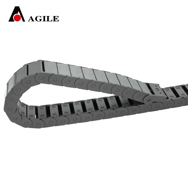 15*30 MT серия, пластиковая высокопрочная нейлоновая кабельная цепь мостового типа для принтера