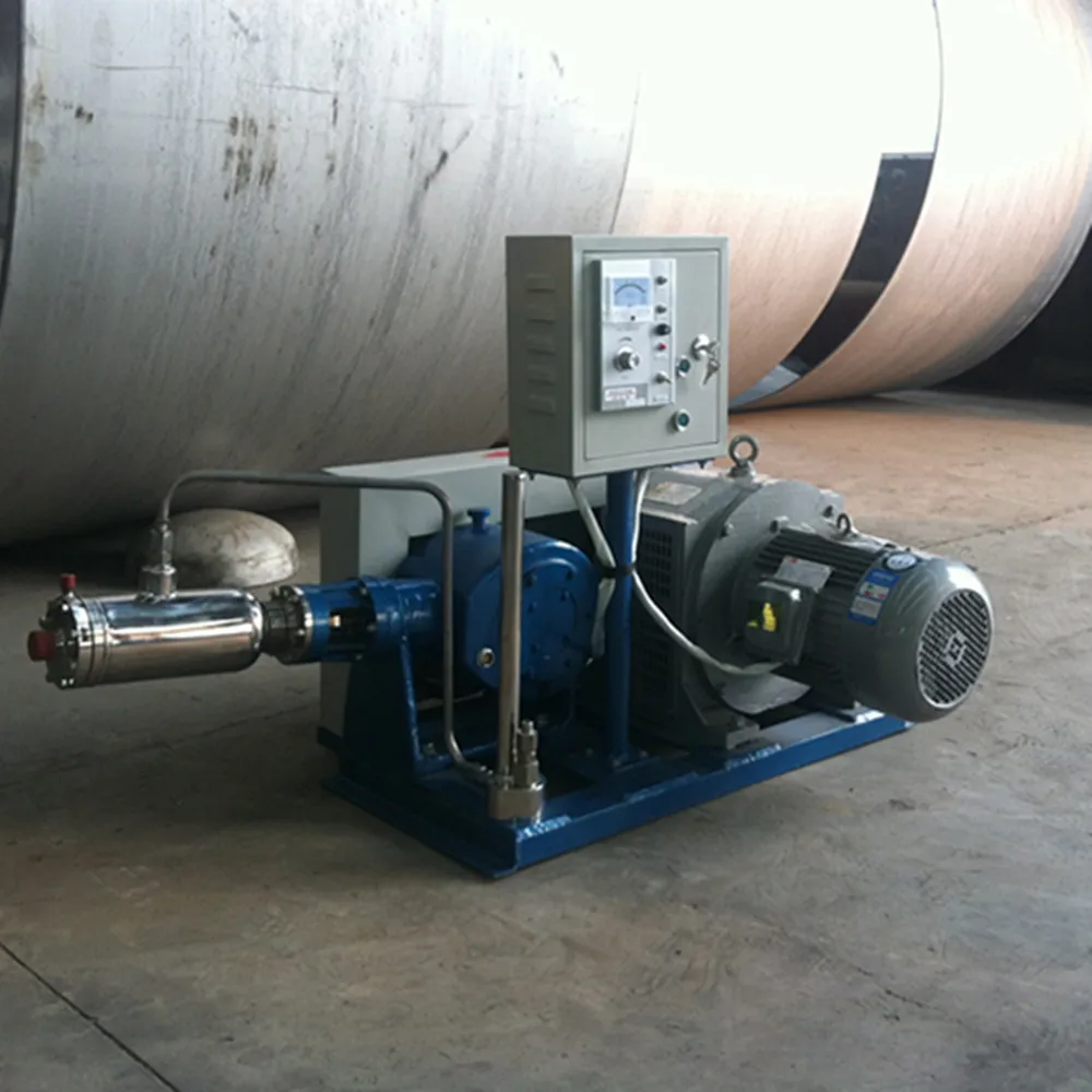 Cryogenic liquid piston pump for liquid argon oxygen nitrogen