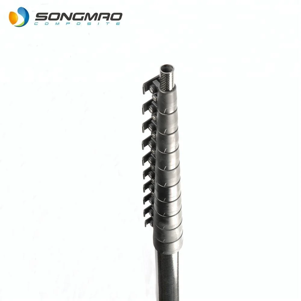High quality 15m carbon fiber mast telescopic extension pole