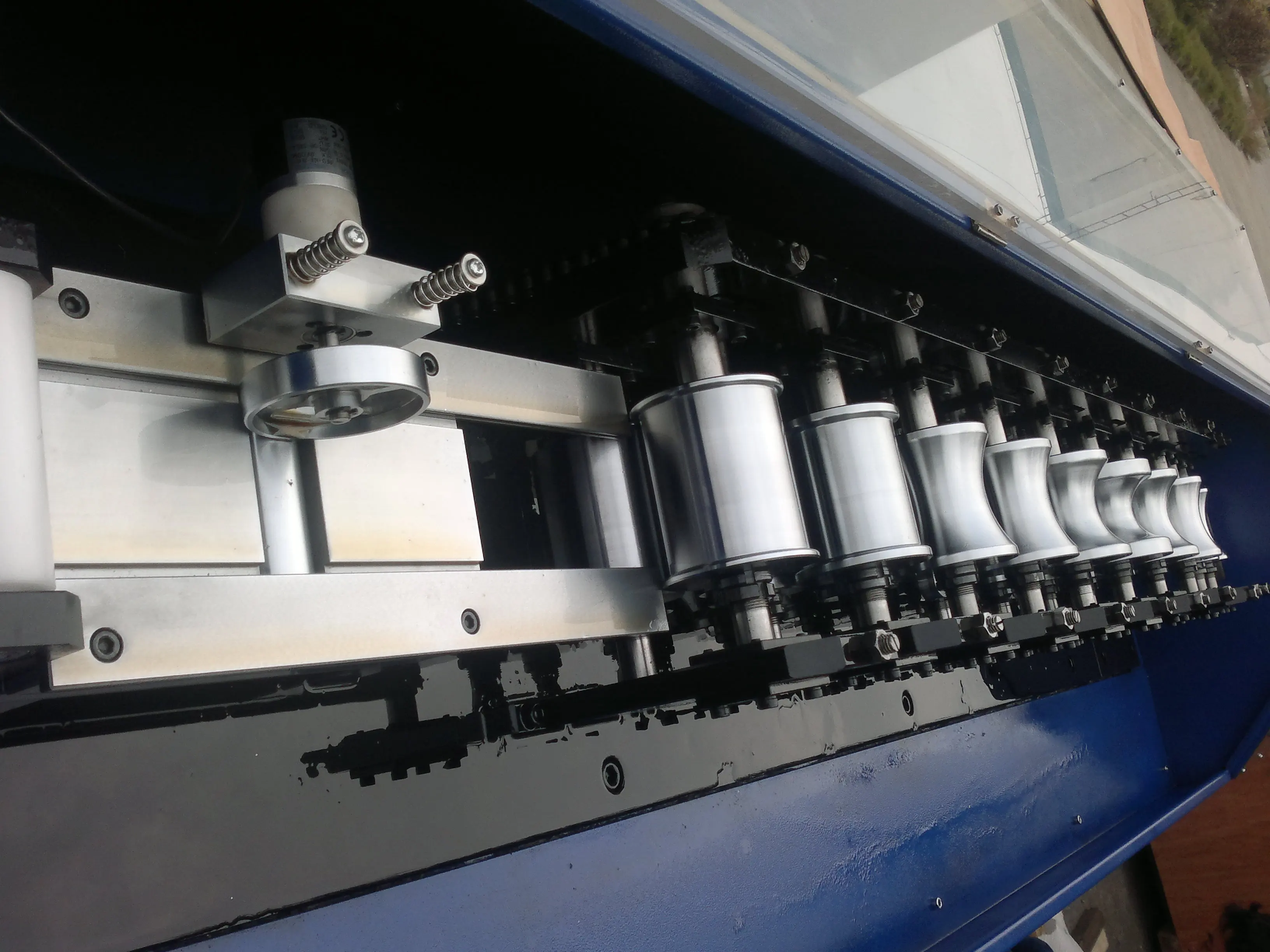 
BoFeng CR80 outdoor exterior aluminum venetian blinds FULLY AUTOMATIC forming punching and cutting machines 