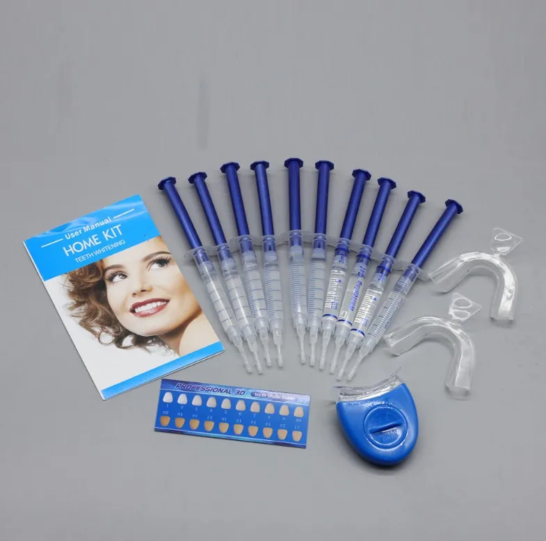 Dental Equipment Teeth Whitening 44% Peroxide Dental Bleaching System Oral Gel Kit Tooth Whitener