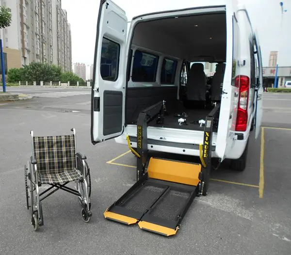 EMARK and CE Certified Electric Hydraulic Wheelchair Lift Platform for Disabled People Elderly Van Minivan Bus Side Rear Door