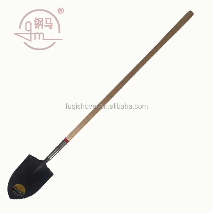 Новая стильная лопата с длинной деревянной ручкой, лопата WS503AL