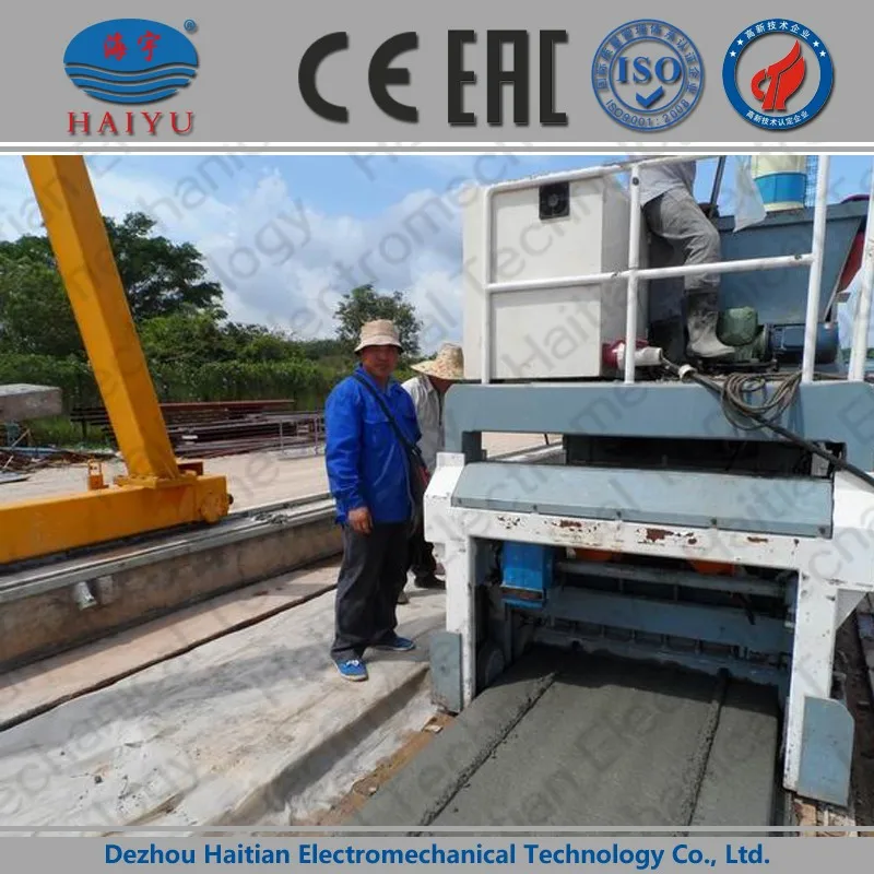 Машина для изготовления плит с полым сердечником, сборная машина для изготовления плит