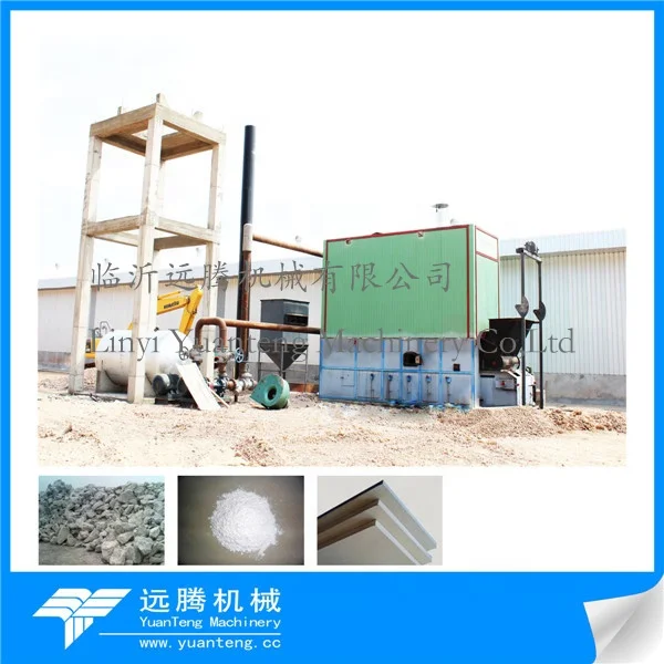 
Gypsum plaster powder production line 