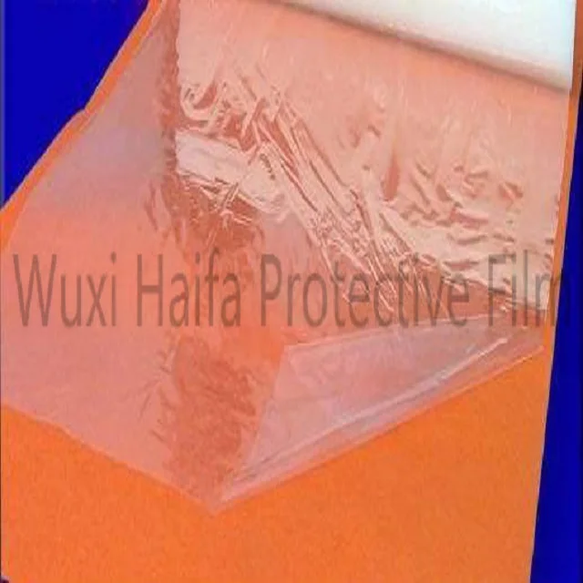 Quick delivery plastic film carpet protector roll film