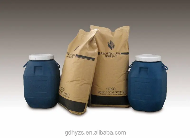 
20/25kg package wallpaper glue powder dissolve quickly in cold waterhigh quality competitive price wallpaper glue 