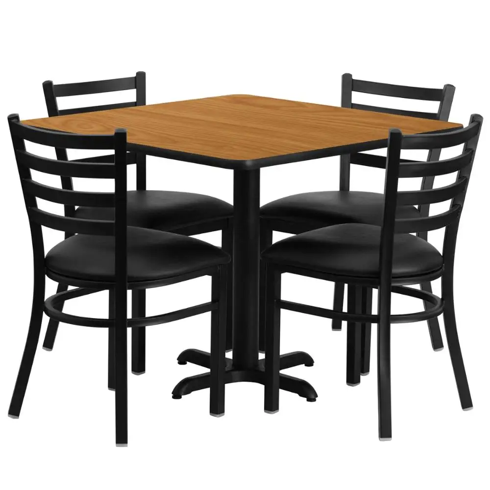 Modern design wooden home furniture dining table set in dining room wholesale