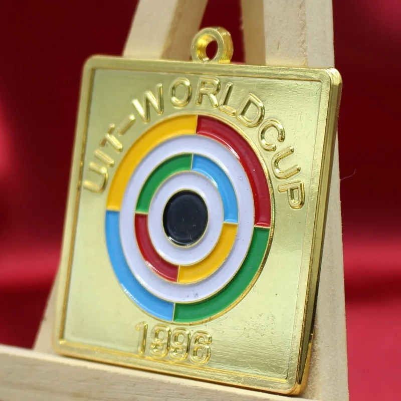 Custom Gold Metal Award Medals for Shooting World Cup