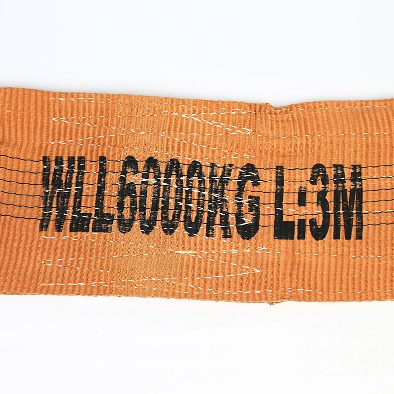 
EN1492-1 standard high strength polyester fiber textile slings 