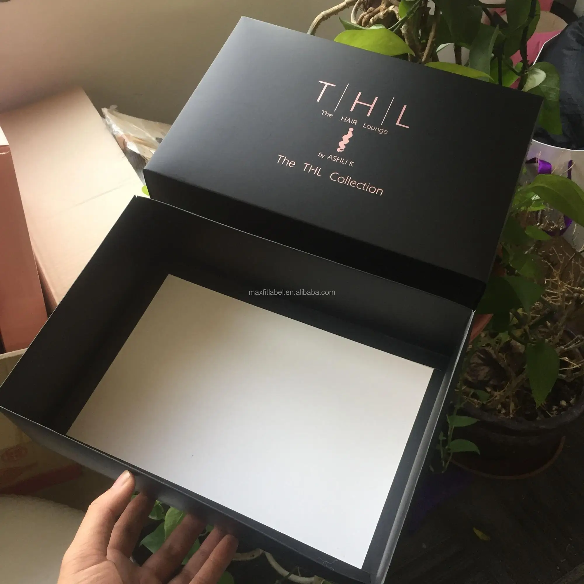 Custom hair extension wig paper boxes, Personalized recycled craft jewelry paper gift box, luxury lash carton box with your logo